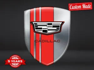 Cadillac Pegatinas Autoadhesivas Logo Premium Insignia Carreras ST